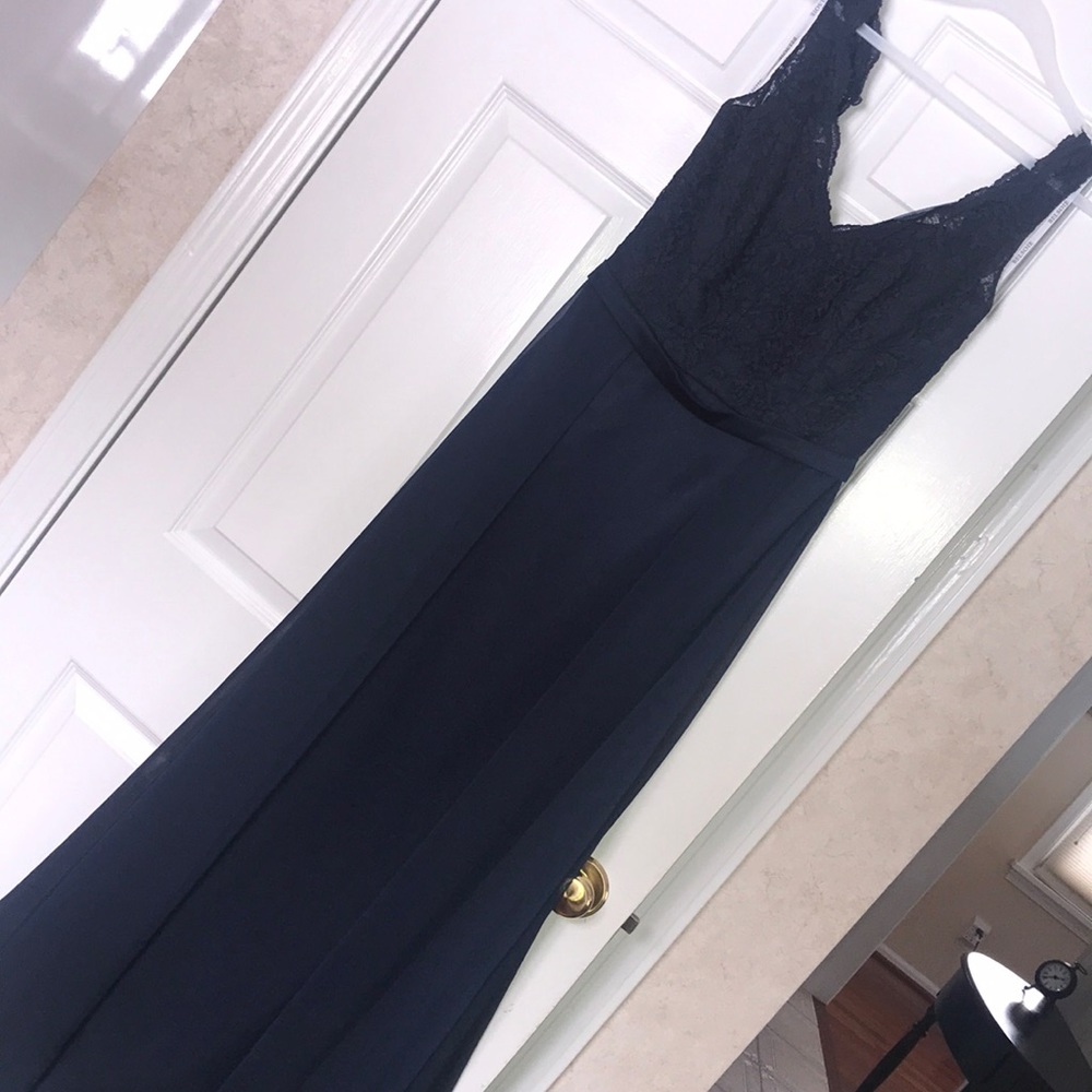 Belsoie navy bridesmaid dress. Worn once.